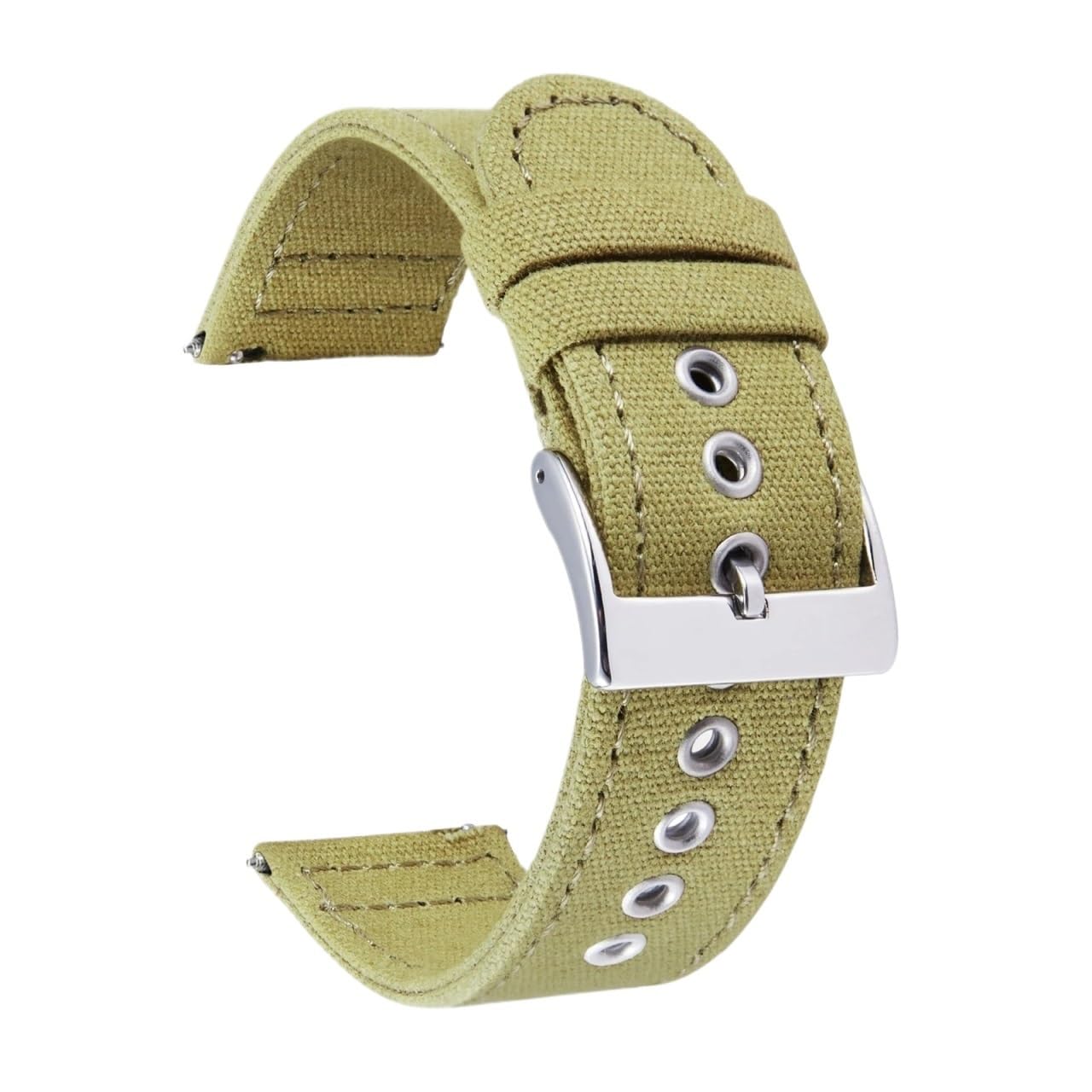 Cinturini for orologi in tela a sgancio rapido, cinturini for orologi in tessuto da vela, di ricambio, 18/20/22/24 mm, in tessuto di cotone, for uomo e donna
