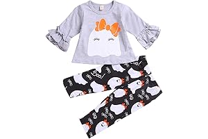 Baby Halloween 18-Month Outfit for Girls - Adorable Top and Pants Combo