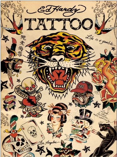 Amazon.co.jp: エド・ハーディー Tattoo アートフレーム : ホーム 