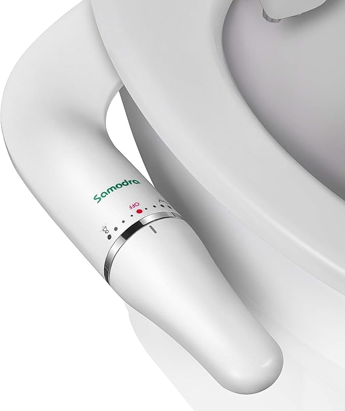 SAMODRA UltraSlim Bidet,Bidet Attachment for Toilet UK, NonElectric
