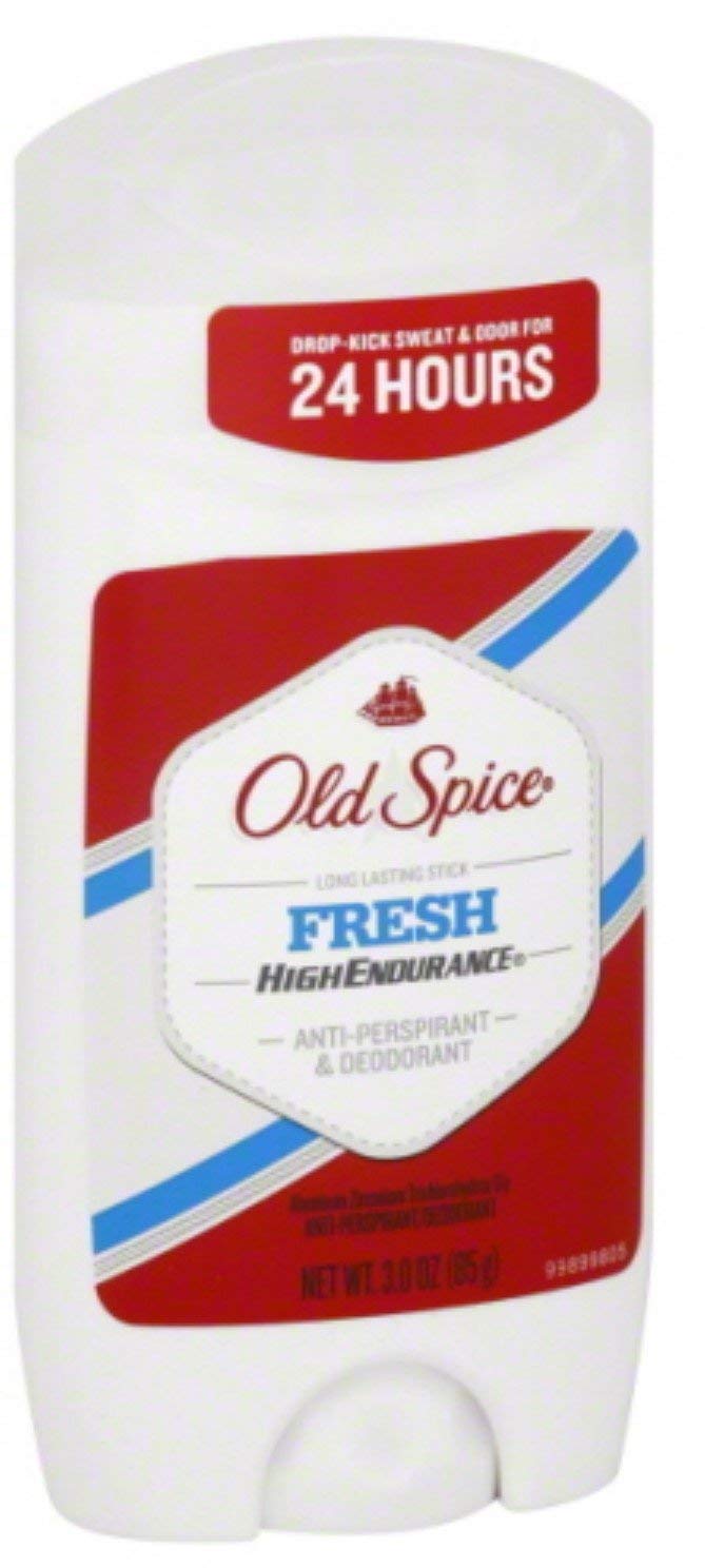 Old SpiceHigh Endurance Anti-Perspirant Deodorant Invisible Solid, Fresh 3 oz