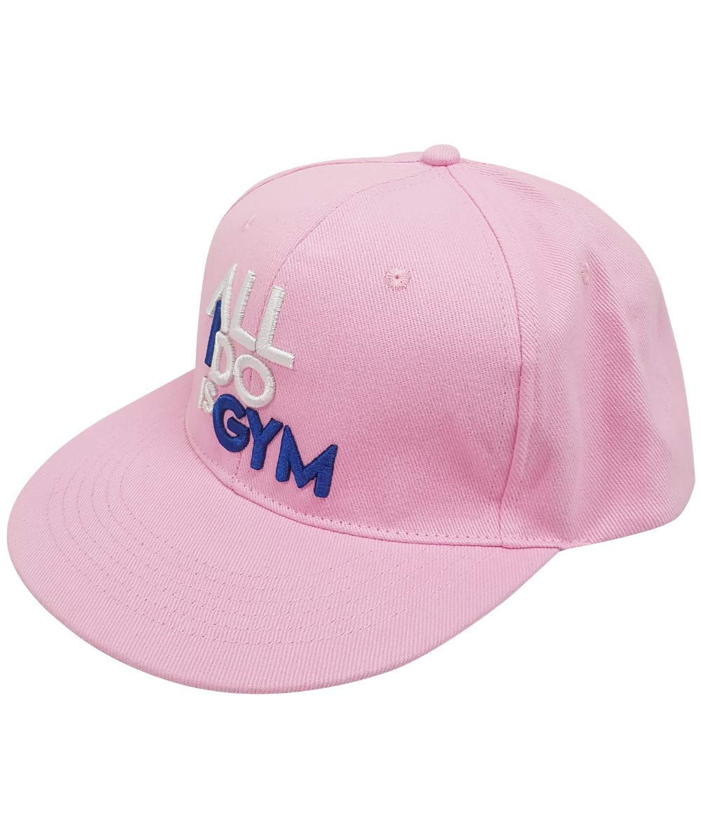 NUTRITION OUTLET All I Do is Gym Snapback Hat (Pink)
