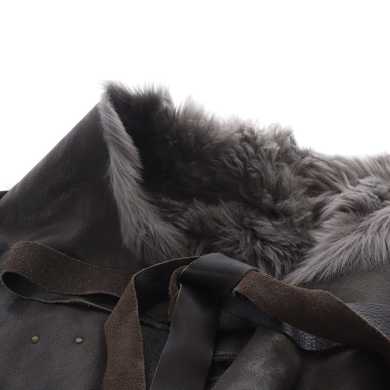 Amazon.co.jp: カールドノヒュー KARL DONOGHUE ムートン ケープ