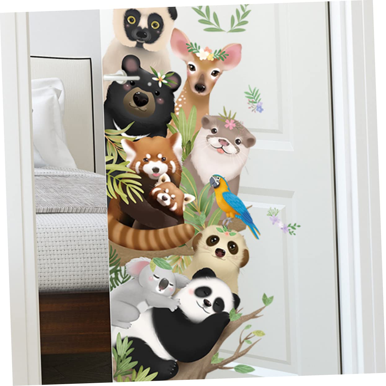 UPKOCH 3 Adesivi Murali Autoadesivi Adesivi Murali Creativi A Forma Di Animale Decorazioni Murali