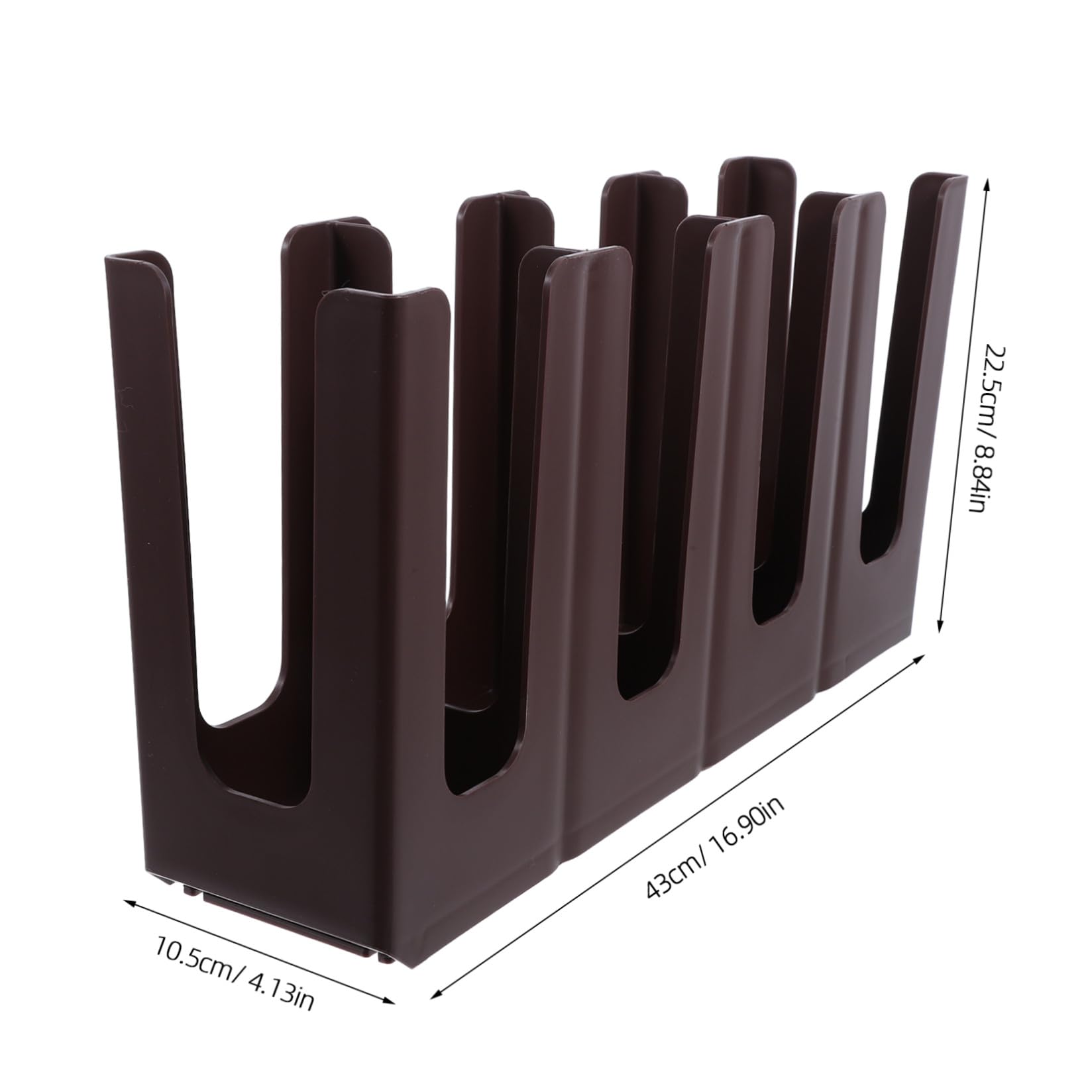 Sosoport Soporte para Tazas de Café de Mostrador con 4 Compartimentos