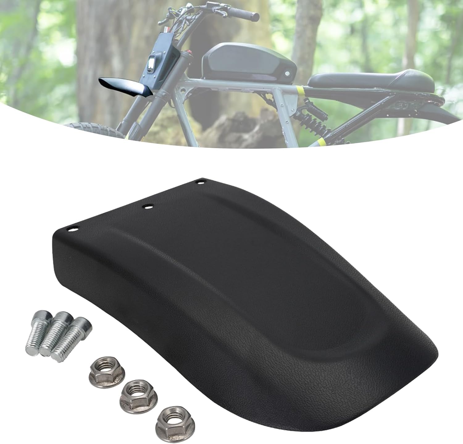 Parafango Anteriore Moto,Parafango PP Plastica per Super 73 S1/S2/RX Bici Elettriche
