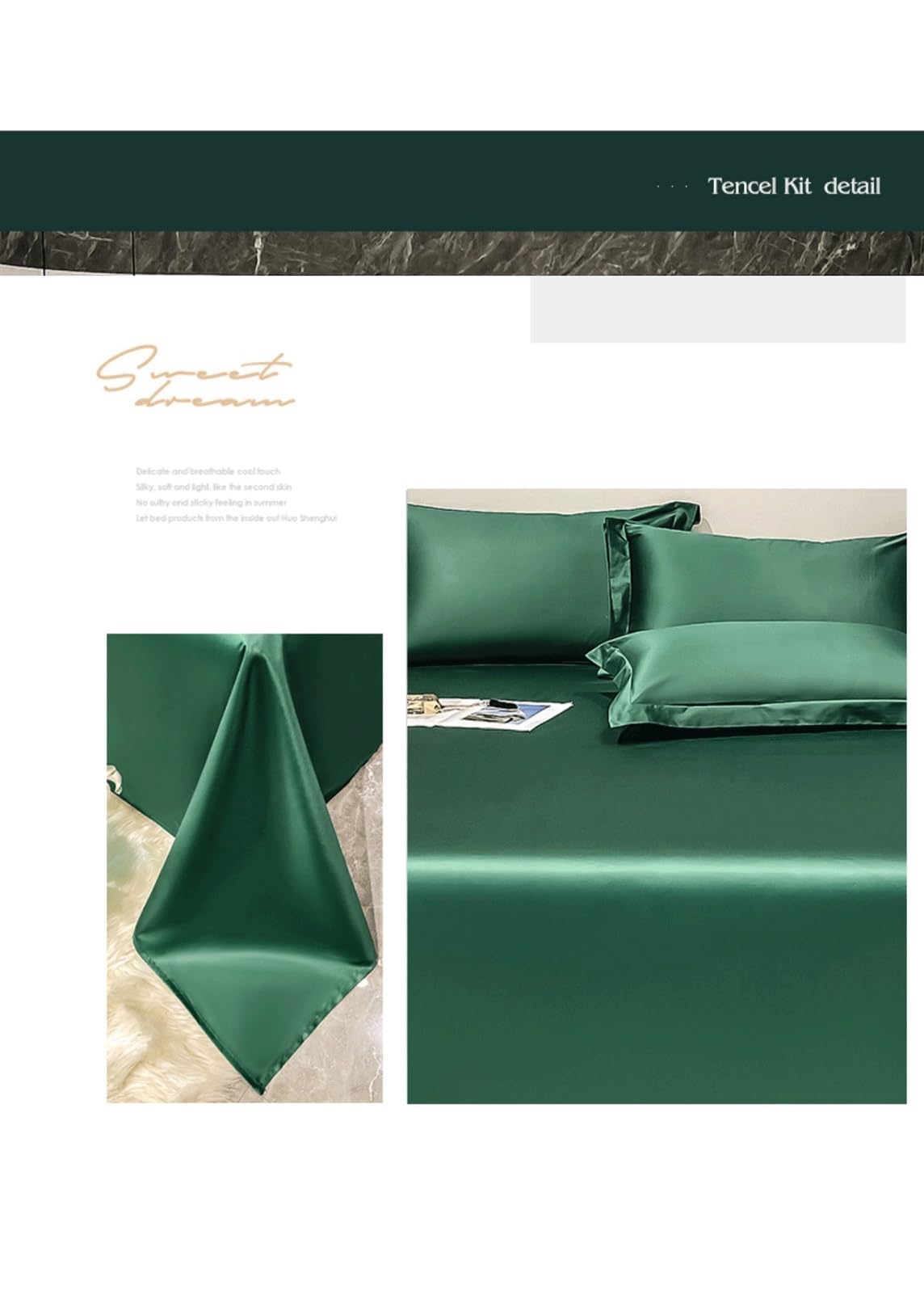 Bettlaken ohne Gummizug 500 Fadenzahl 100% Langstapelige Baumwolle Betttuch Luxuriöses Hotel Laken für Bett 90cm bis 200cm Extra Weiche Atmungsaktive(Grey A,250x245cm)