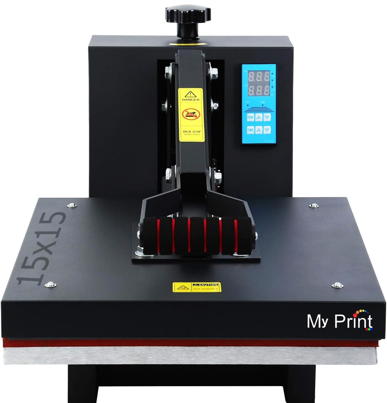 My Print | 15x15 DTF Heat Press Machine | Heavy Duty | Multi Purpose Use | DTF Printing | Sublimation Printing | Vinyl Printing | Screen Printing | Fusing Machine