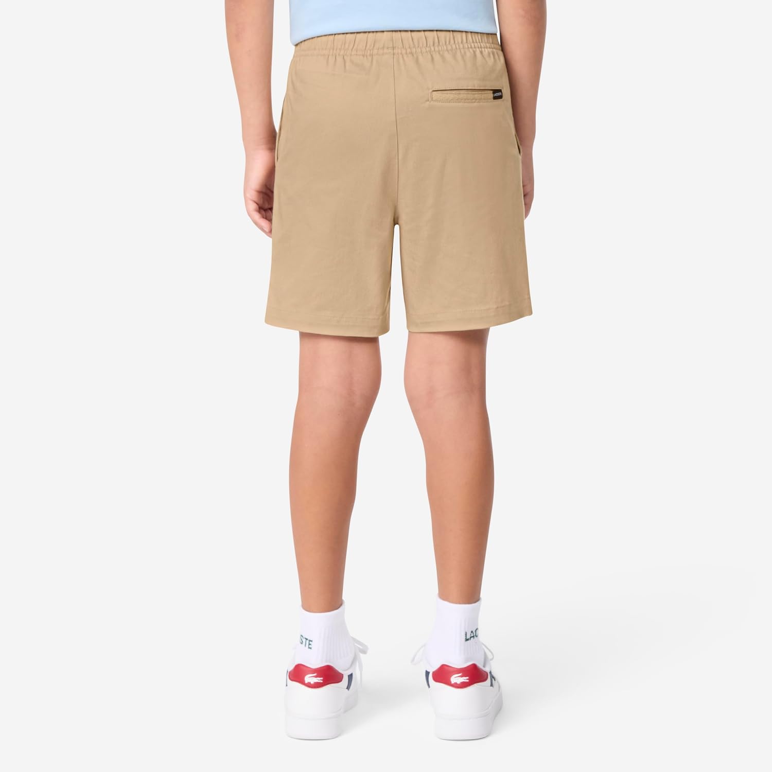 Lacoste Kids Stretch Twill Shorts (Big Kid)