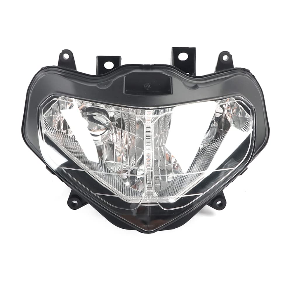 Motorcycle Headlight Lamp Assembly Compatible for Suzuki GSXR600 GSXR750 K1 2000 2001 2002 2003 GSX-R600 GSX-R750 00-03 Front Headlight Housing Clear