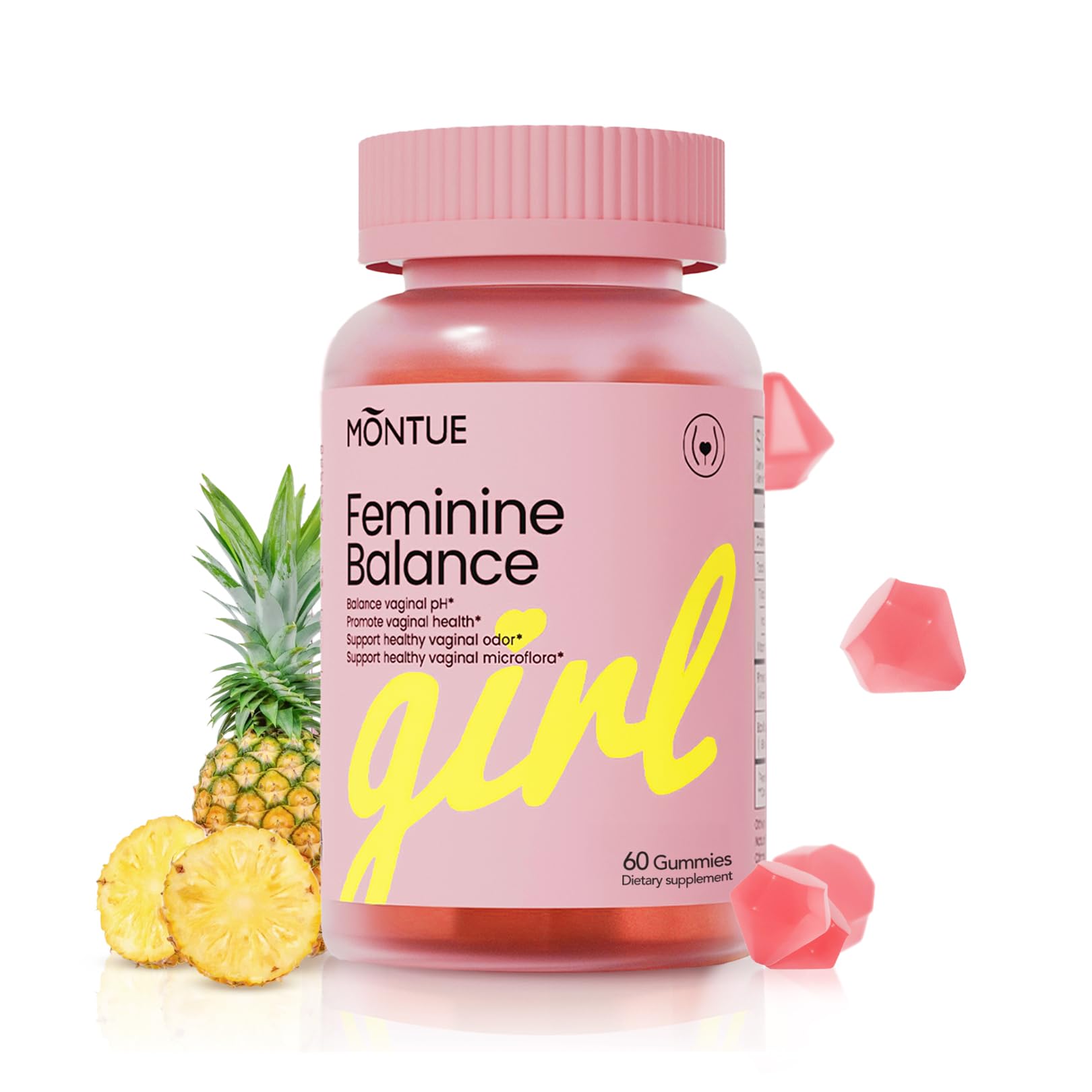 Amazon.com: Montue Premium Diamond Feminine Balance Gummies-pH
