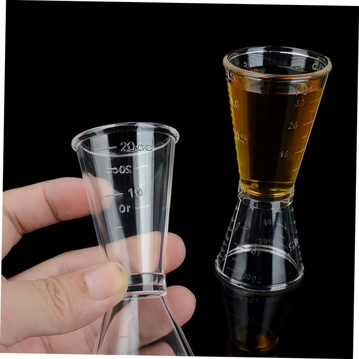 MAGICLULU 12piezas Taza Medidora De Cócteles De Doble Cabeza Medición De Alcohol Onzas Herramienta De Bar Para Fiestas y Hogar