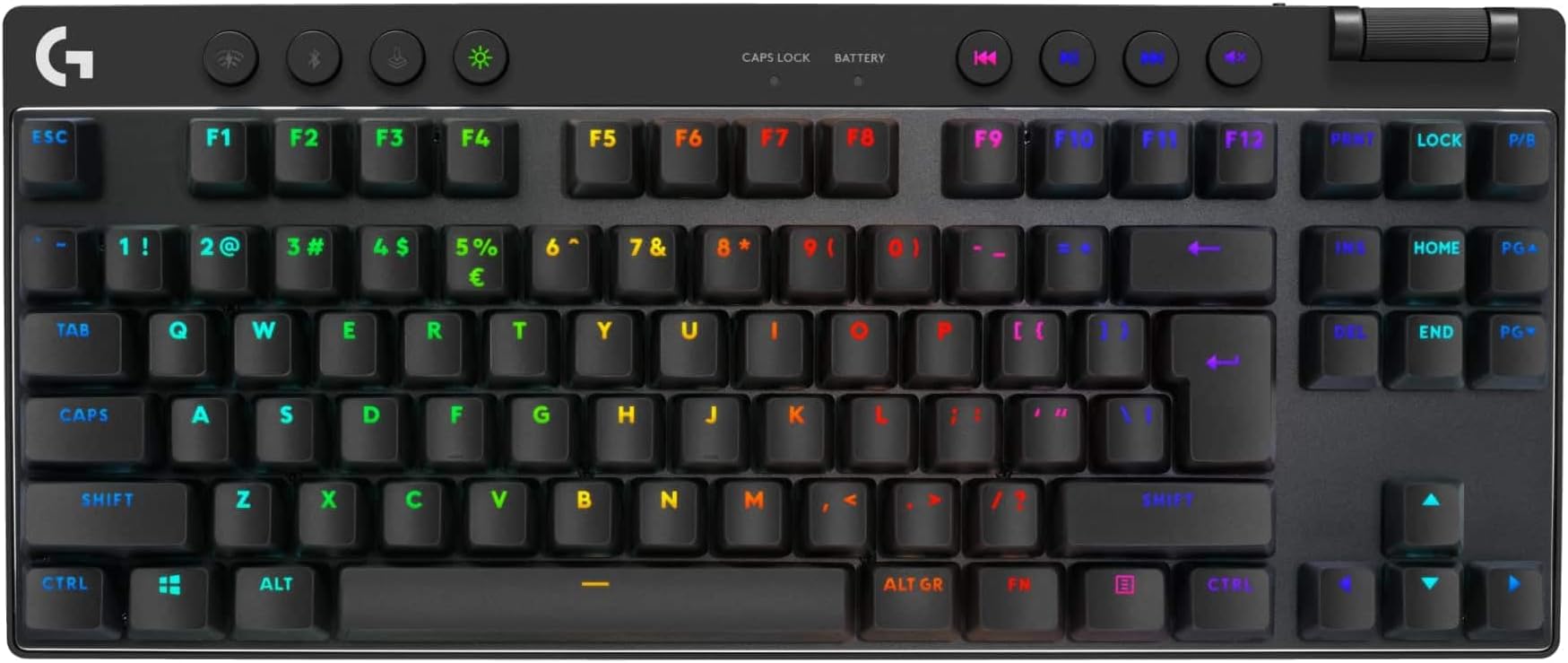 Logitech G G915 X LIGHTSPEED Tastiera gaming wireless profilo ribassato ...