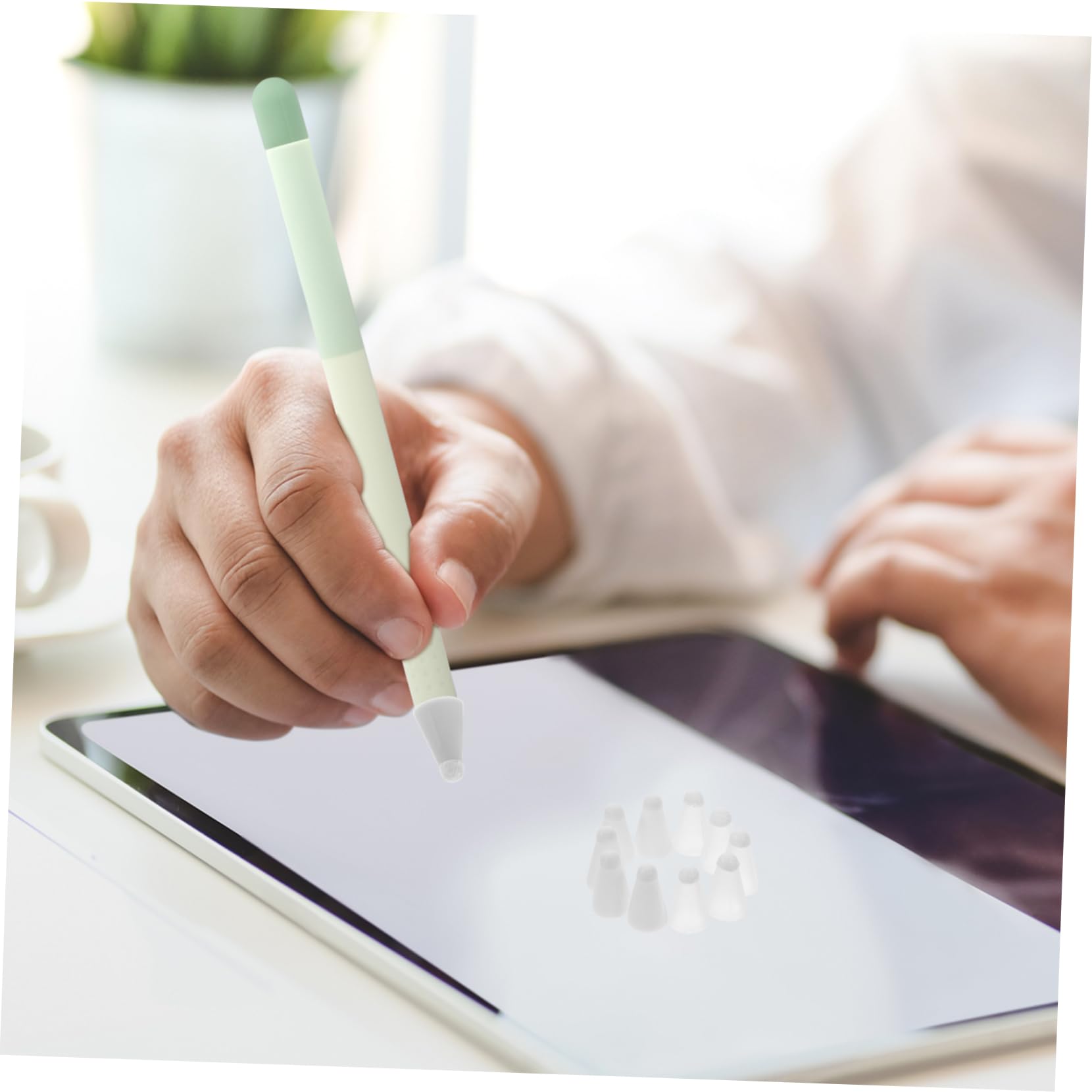 jojofuny 50pezzi Protezione Per Tablet Copertura Compatibile Con Ultra Anti- e Resistente Facile Trasportare e Utilizzare