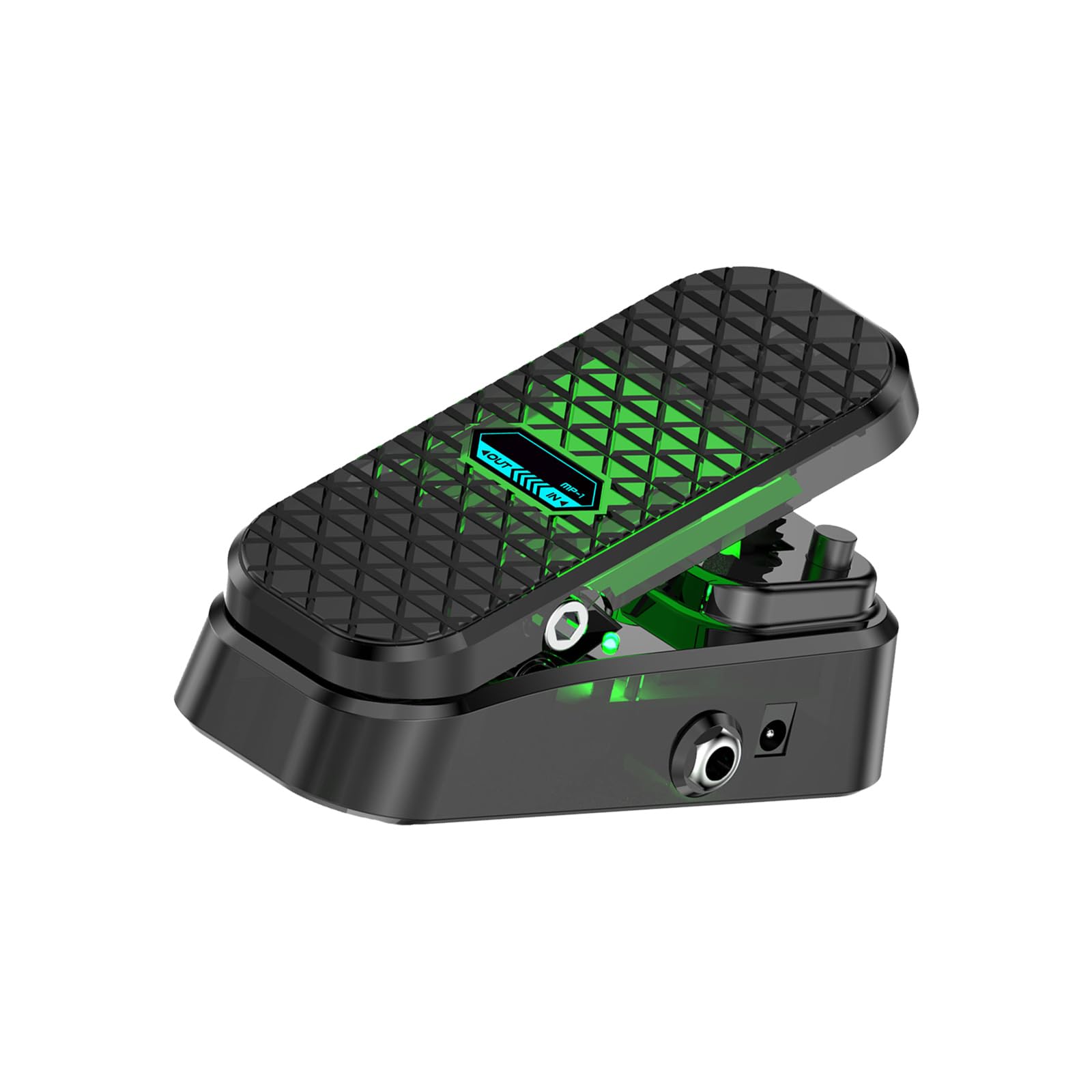 Procesador De Efectos Guitarra Múltiples Modos Voz Distorsión Reverberaciones Retardo Textura ABS Controlador Pie Para Música En Pedal Efectos Guitarra