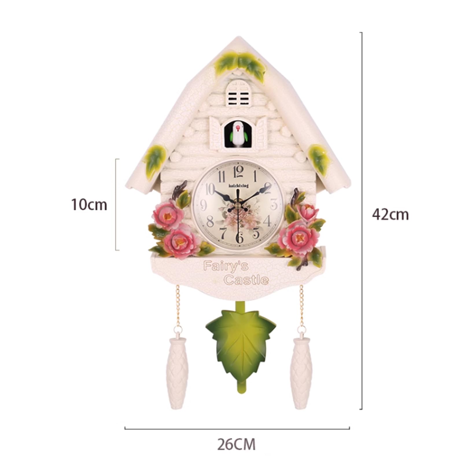 Amazon.co.jp: レトロな鳩時計壁掛け時計振り子時計ホームカフェバーの