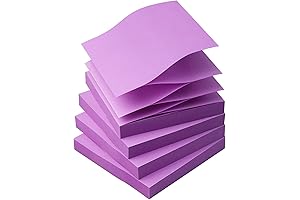Post-it Notes Pop-Up Dispensers 3x3, 4 Pads of Purple