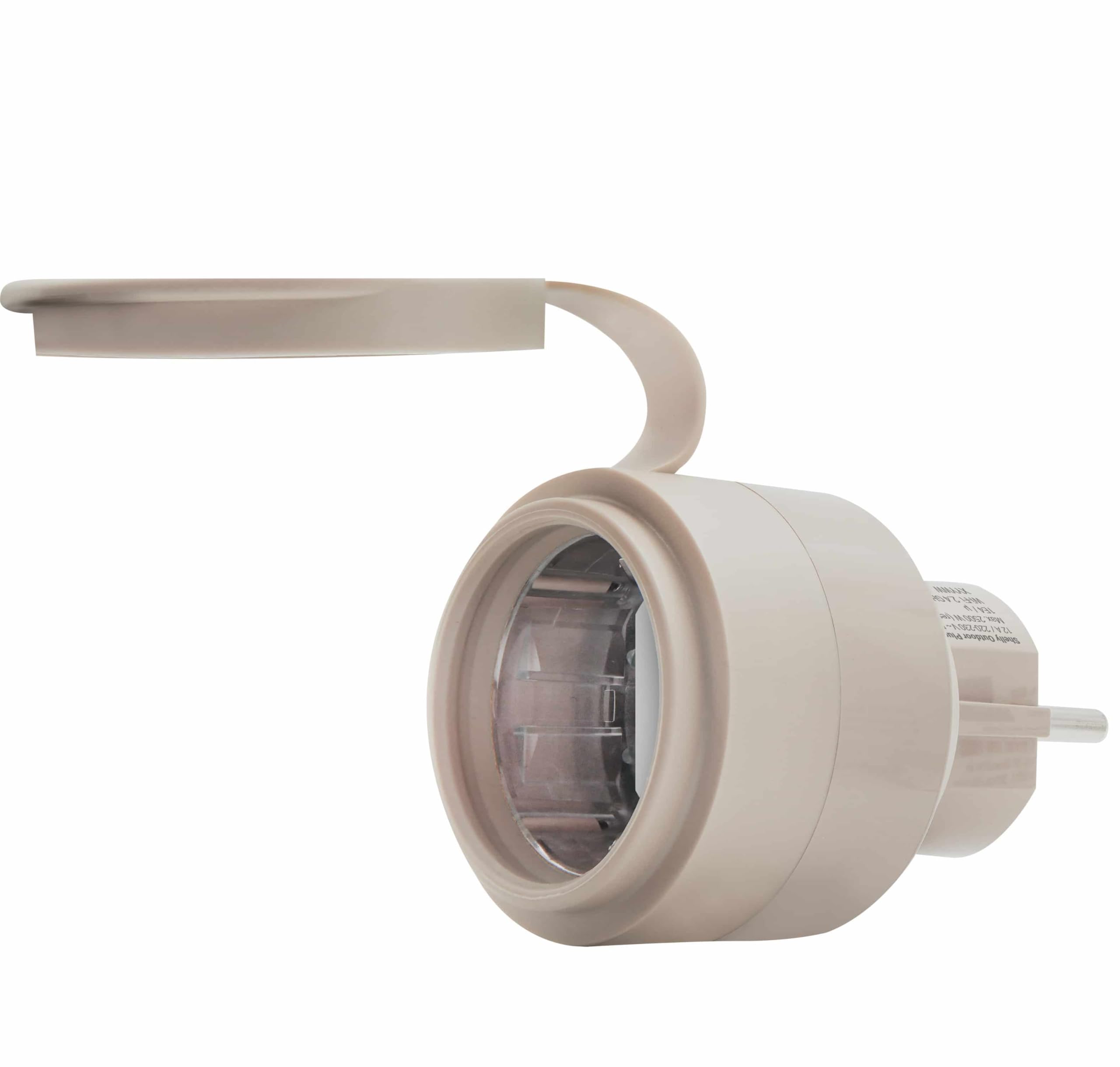 SHELLY Presa Wi-Fi Plug S Gen3, per esterni, opaca