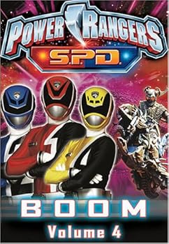 DVD Power Rangers SPD - Boom (Vol. 4) [DVD] Book