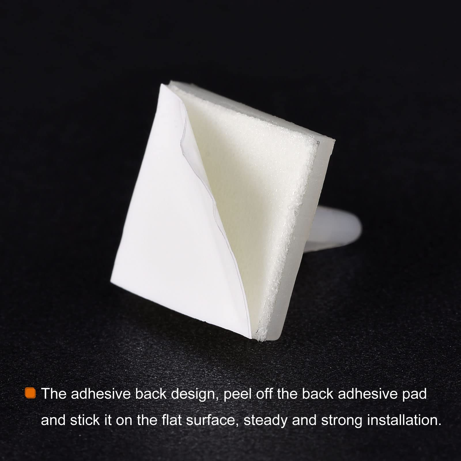 Sticky PCB Spacer Adhesive Standoffs - 24 Pack Plastic Circuit Board Supports