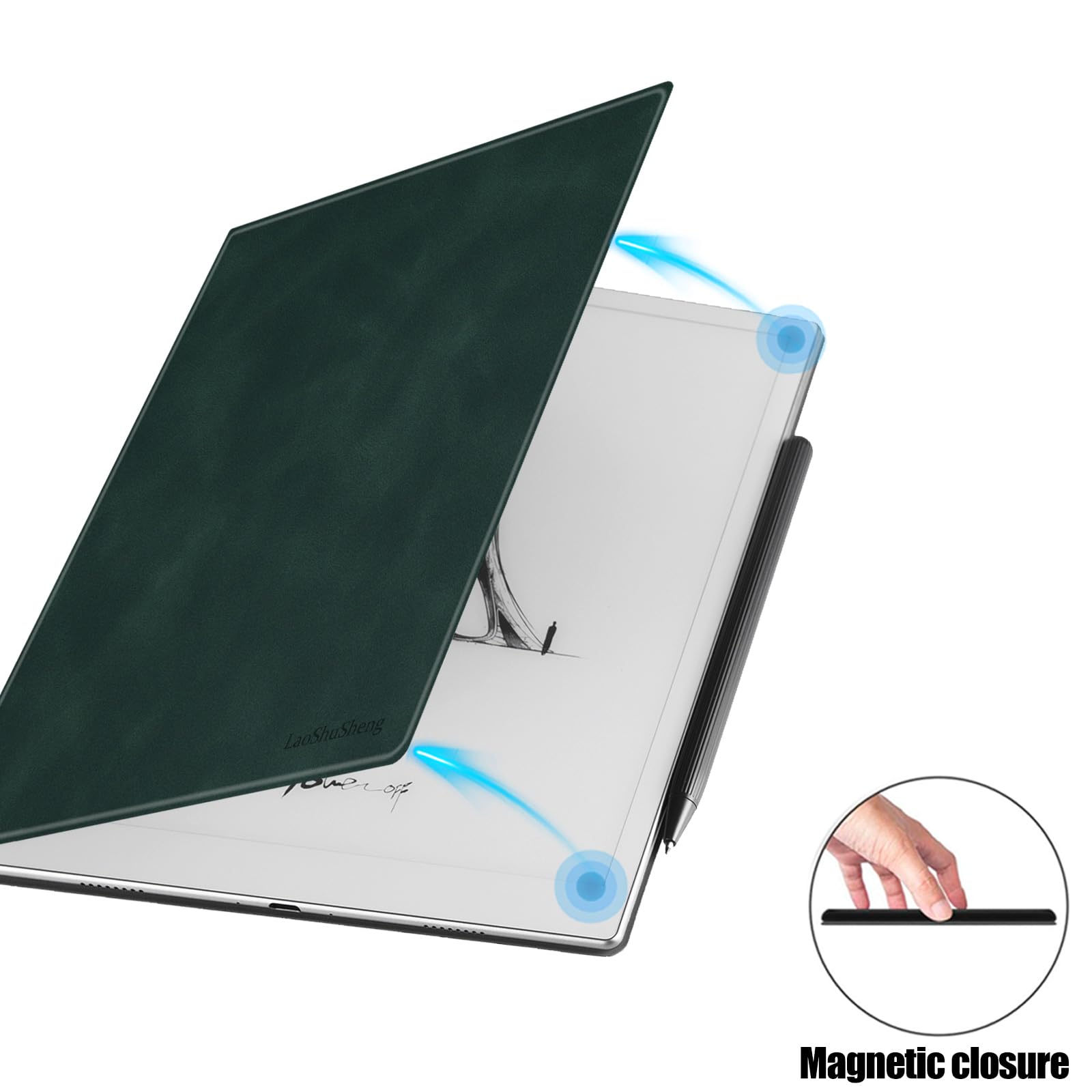 Amazon.com: LaoShuSheng Magnetic Case for Boox Go 10.3 / Boox Go