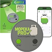 Mopeka Pro Check Wireless Propane Tank Sensor - Magnetic Level Gauge for BBQ Grills, RVs - App Alerts, 99% Accurate Monitoring