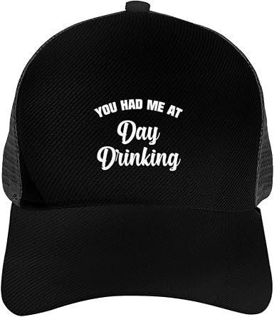 Drinking Brim Mesh Baseball Cap, Cooler 