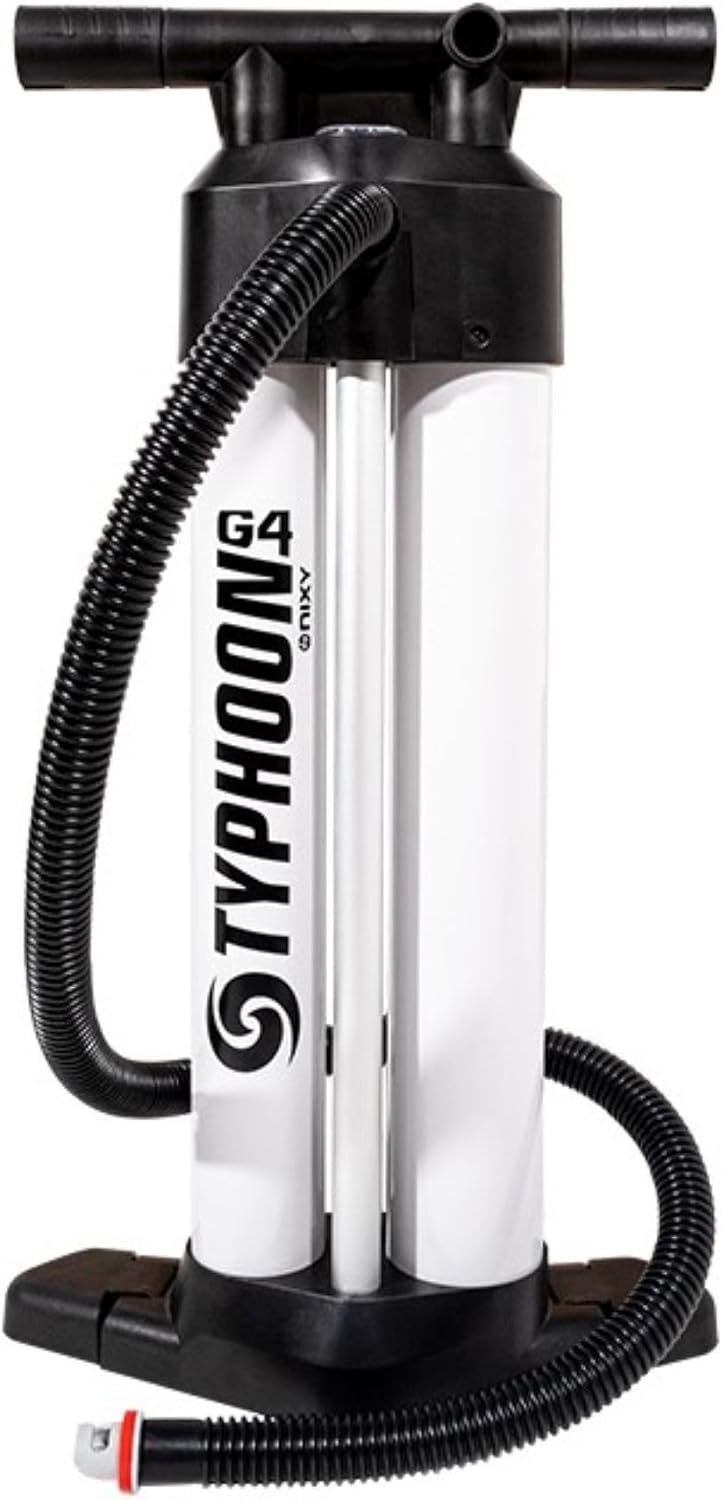 NIXY Paddle Board Pump High Pressure Dual Chamber SUP Hand Pump for Inflatables Triple Action Inflation Deflation Lightweight Portable Max 29 psi