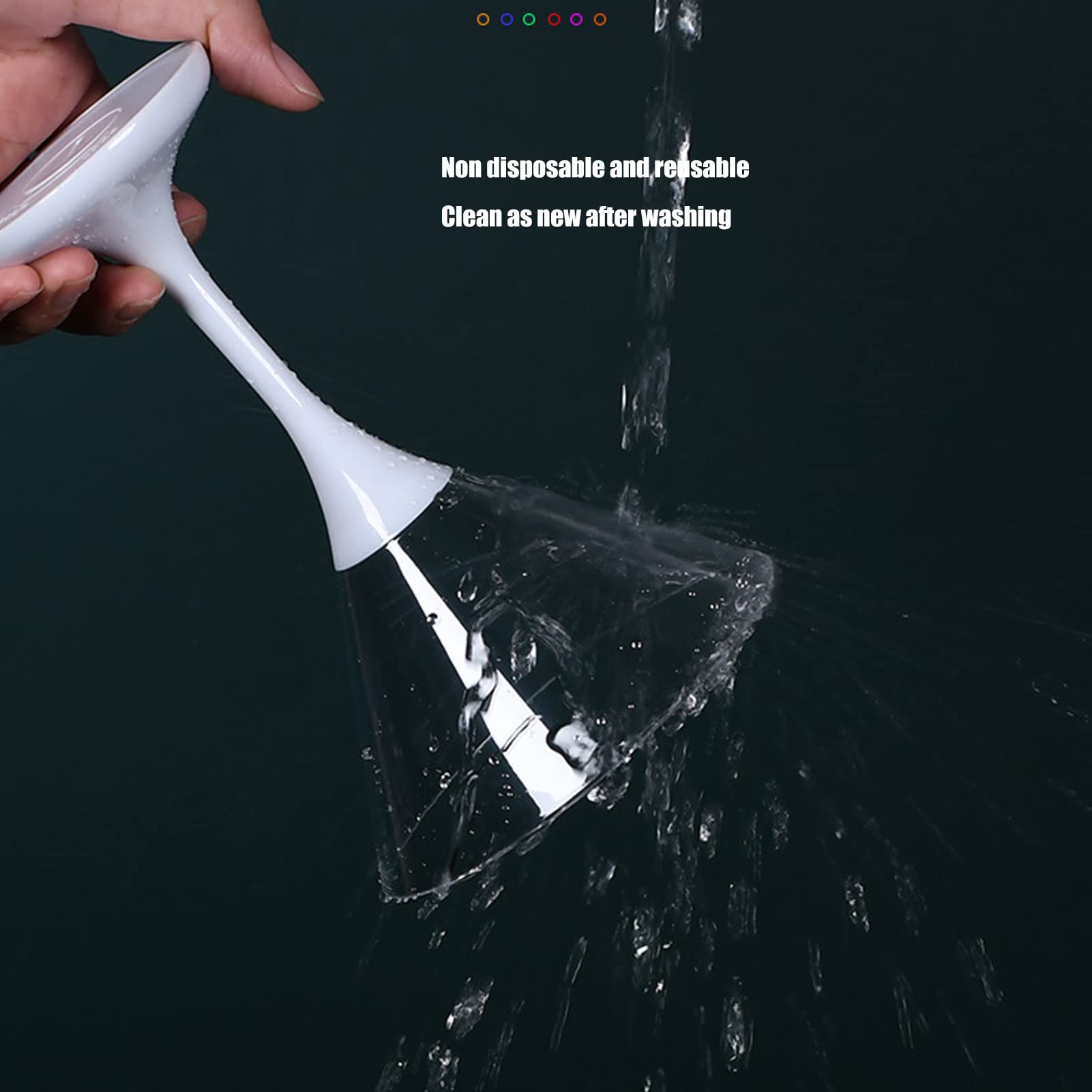 Bicchieri da Martini da 6 Pezzi, Bicchieri da Cocktail Lampeggianti con Illuminazione a LED con Interruttore Automatico, Bicchieri da Martini in Plastica da 210 Ml con Stelo