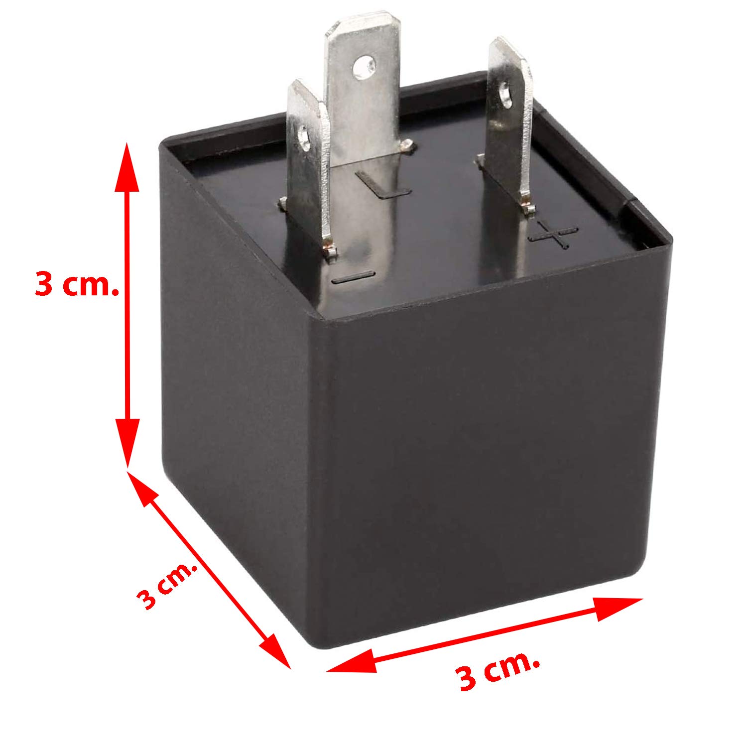 Relè CF14 JL-02 per indicatore di direzione di auto e moto 12 V 0,02 A-20 A Relè Flash LED Indicatore di segnale resistore Flasher Relay Motocicletta