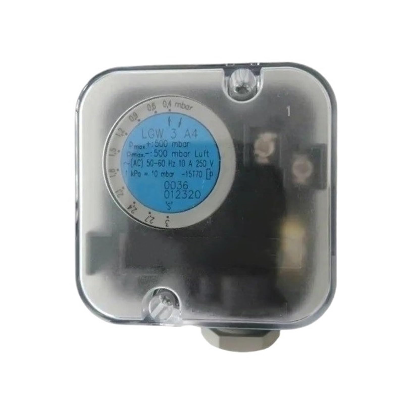 Pressostat LGW50A4 LGW3A4 LGW10A4 LGW150A4 pour air et gaz