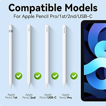 Apple Pencil Pro/2./1./USB-C için geliştirilmiş yedek uçlar