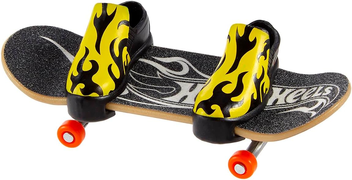 Hot Wheels Skate Flame Thrower™ Skateboard Toy Vehicle with Tennis for Kids Ages 5 and Up, HVJ84
