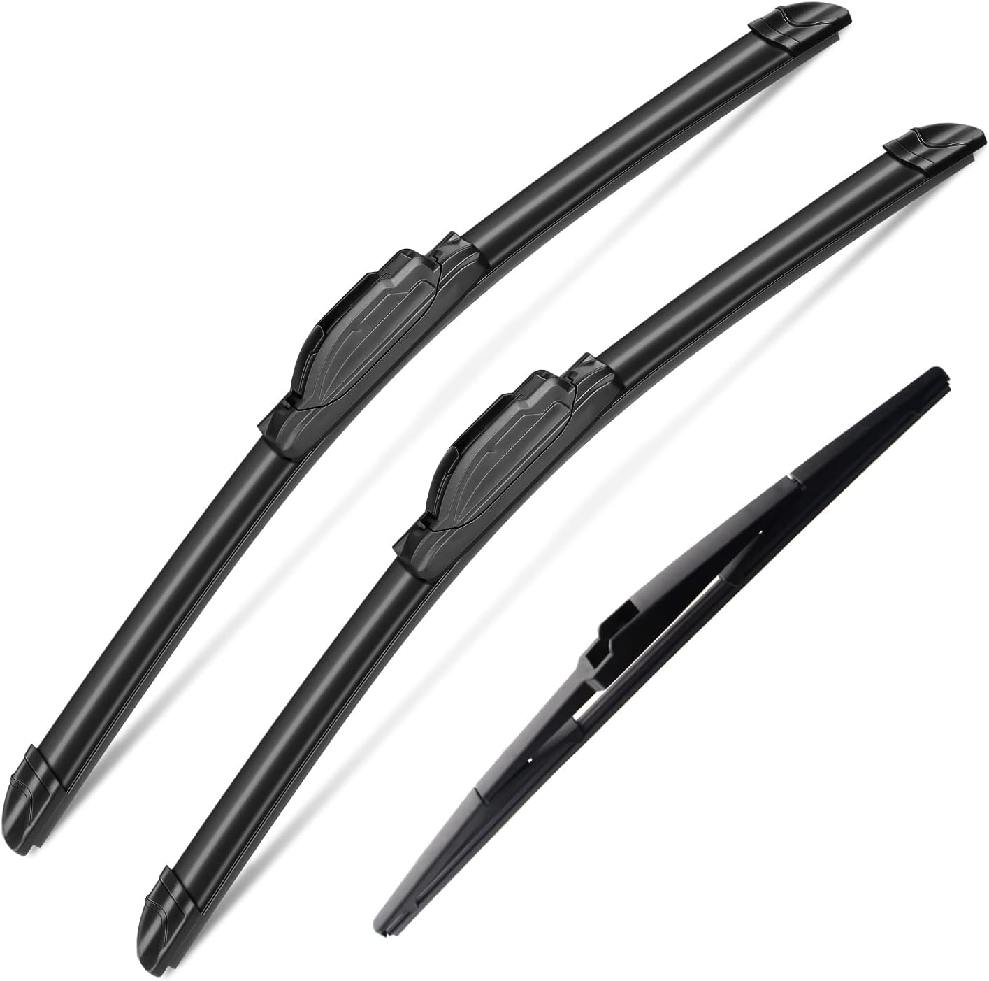3 Wipers Set for 2018-2018 Jeep Wrangler JK-15"/15"/12E"
