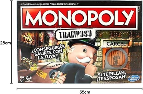 Monopoly Tramposo Multicoloured (Hasbro e1871105)