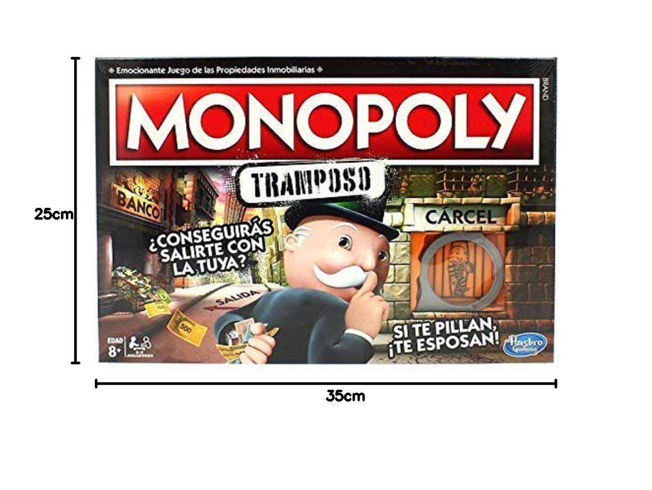Monopoly Hasbro Gaming Tramposo (Versione Spagnola) (Hasbro E1871105)