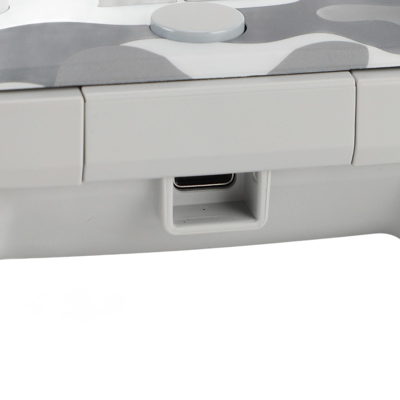 Cuifati Controller da Gioco Dual Hall Triggers, Gamepad RGB Giroscopico a 6 Assi per PC, Steam Deck, IOS, 10/11 - Ergonomico Antiscivolo, Batteria da 1000 MAh, 22 Ore di Riproduzione (grigio