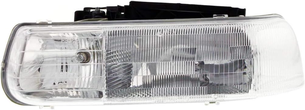CarLights360 For 1999 2000 2001 2002 Chevy Silverado 1500 Headlight Driver Side GM2502187 | 16526133