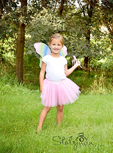 Hairbows Unlimited Light Pink Dance or Ballet Tutu Skirts for Girls Babies and Toddlers - Thumbnail 3