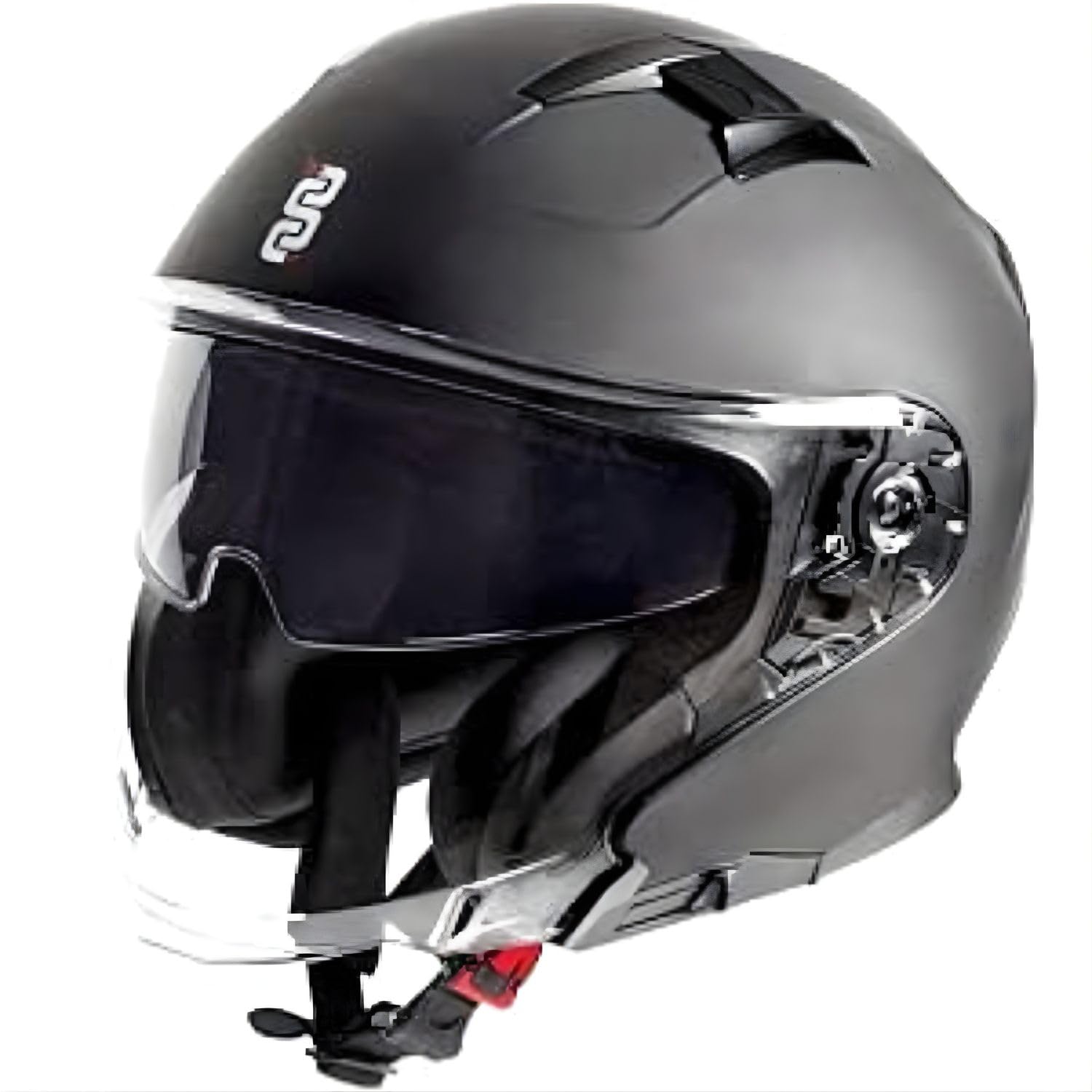 OJ Casco Jet Nero Opaco XS