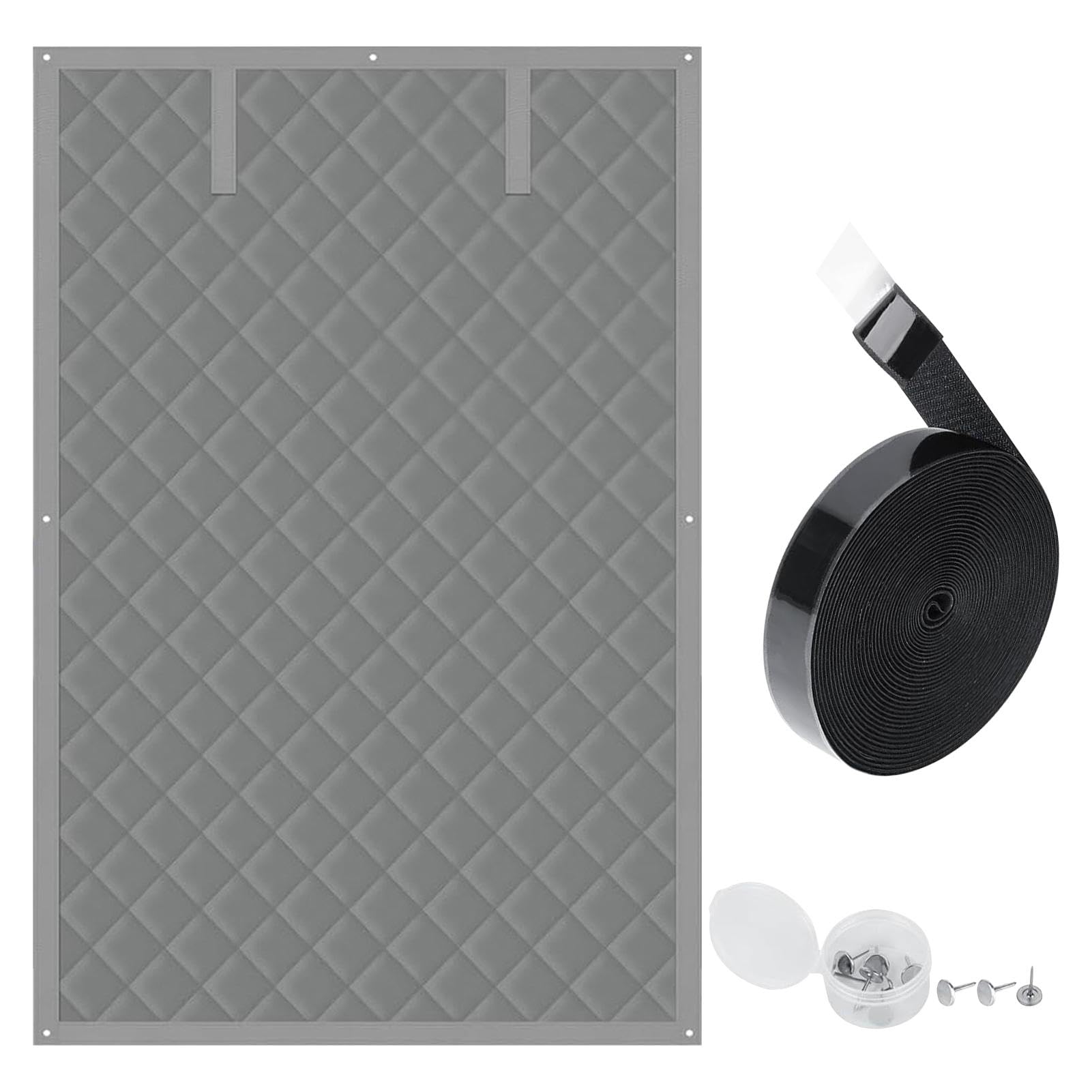 Soundproof Privacy Screen | Privacy Cover | Windproof Cold | Protection Blanket | Waterproof Noise Reduction Cover with 35.4x82.7 Inche for Balcony Bedroom Kitchen
