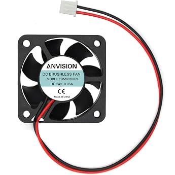 Anvision YDM4010B24 24V 40mm Dual Bearing Cooling Fan