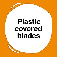 Vista 7 de Fiskars - Tijeras de entrenamiento para preescolares de 3 años en adelante (paquete de 3), tijeras de seguridad para niños pequeños con palanca