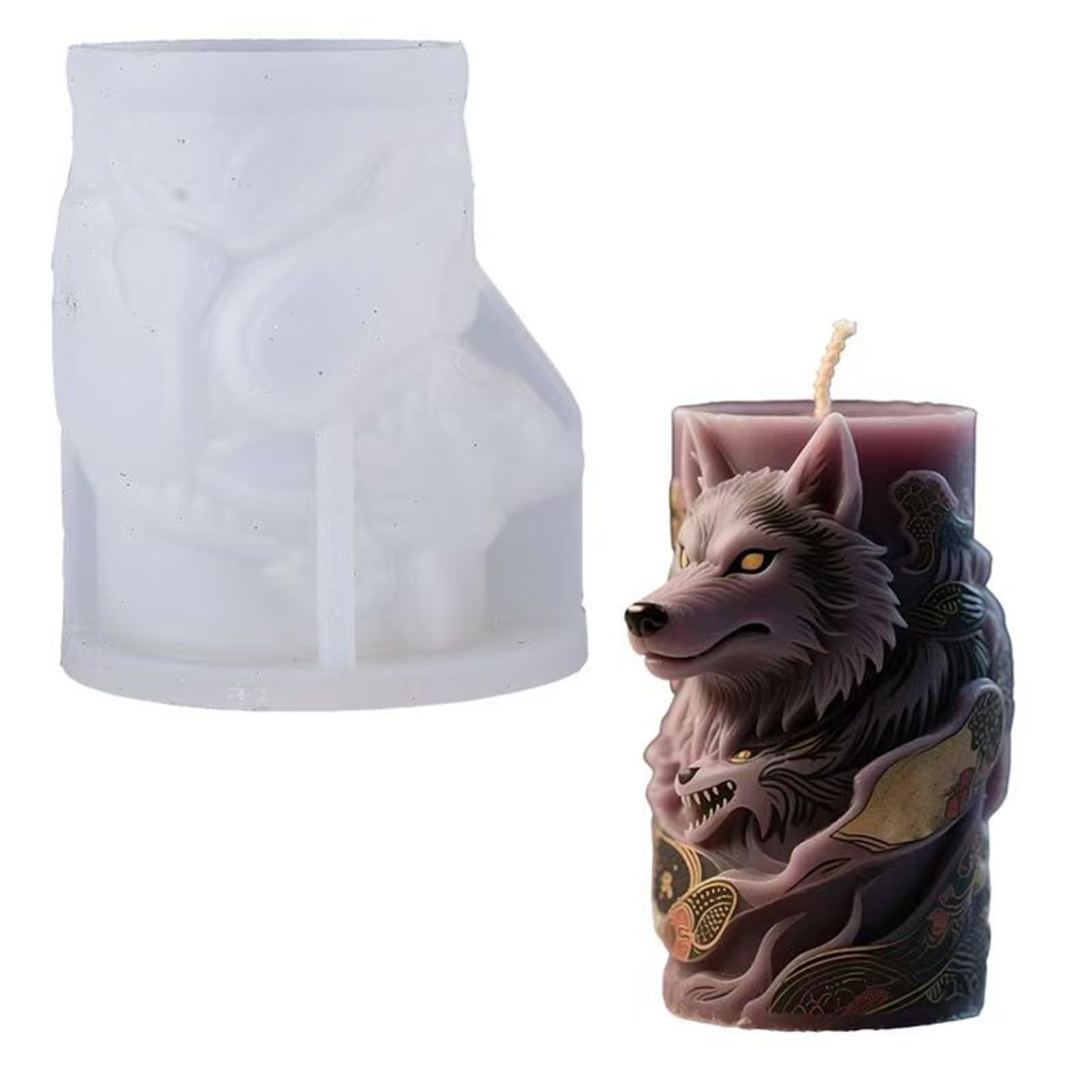 Beimus Wolf Silicone for Creative Wax and Soap Making Projects Silicone