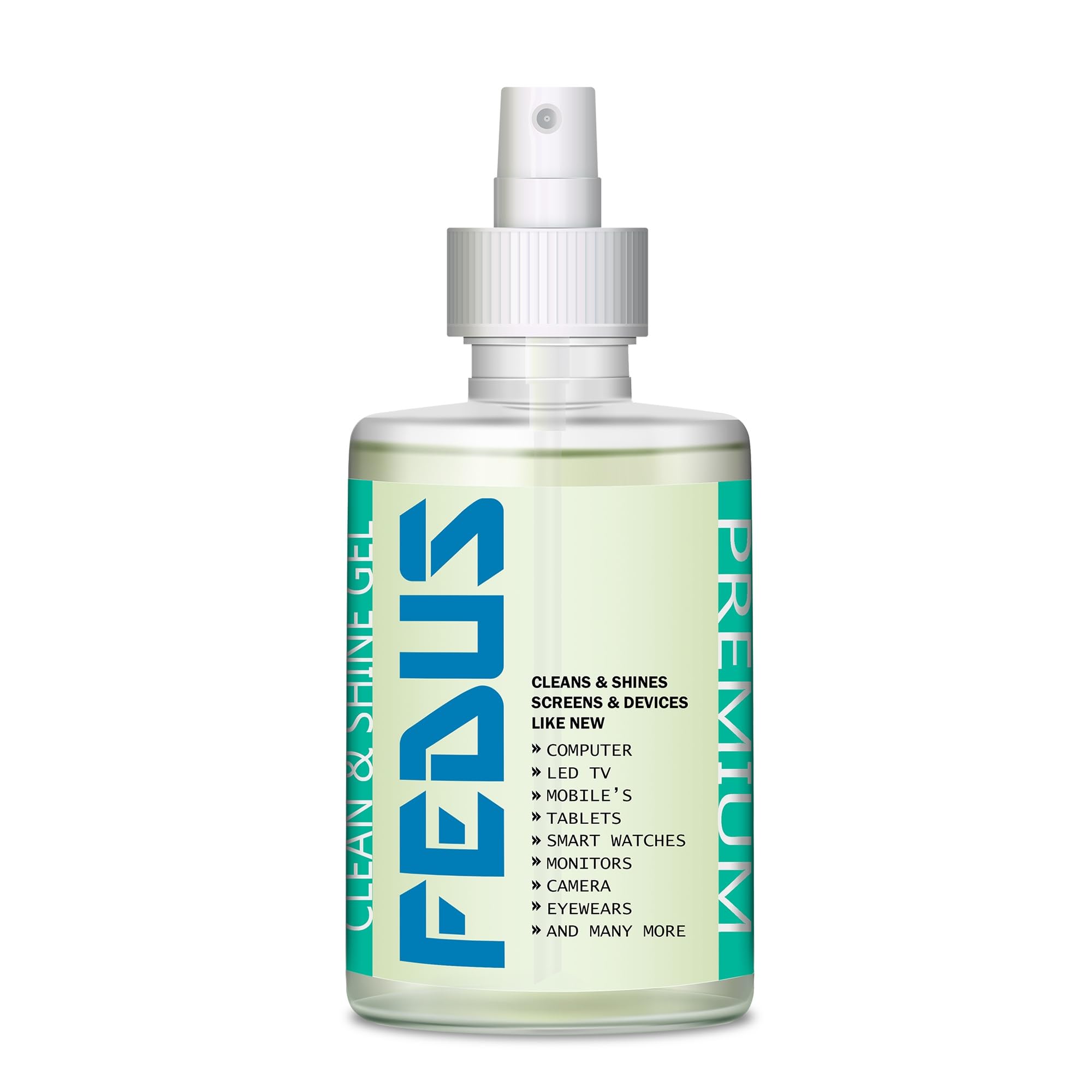 FEDUS 200ml Mobile Laptop Cleaning kit Screen Cleaner Fluid Gel Multi-Purpose LCD Cleaning Kit, Liquid Solution with Cloth to Clean Mobile, Laptop Screen, Computer, Tab, LCD Display, Camera-image-6