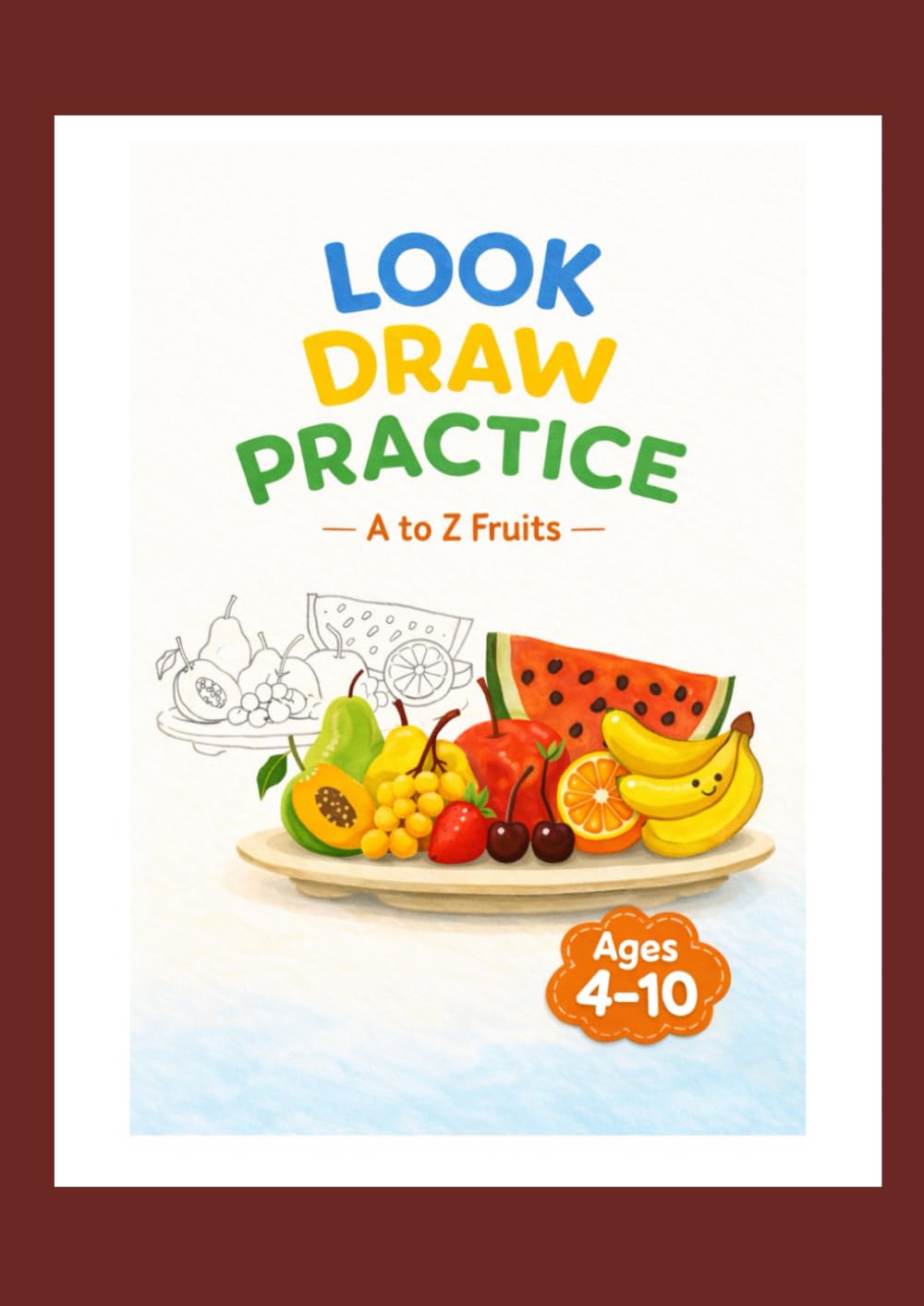 My First Fruit Tracing Book