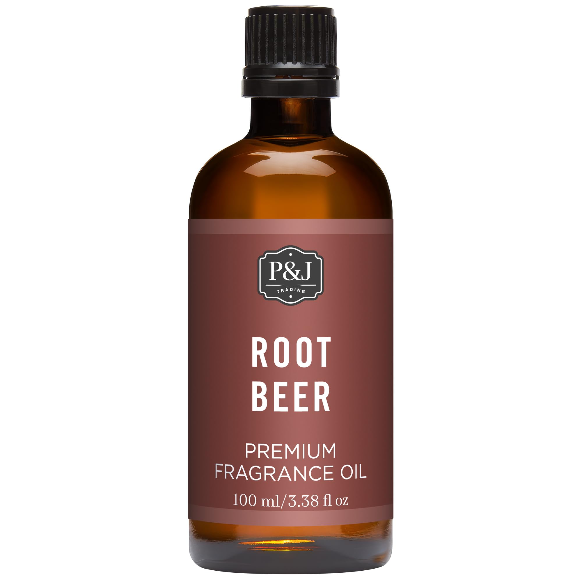 P&amp;J Trading - Root Beer Scented Oil 100ml - Fragrance Oil for Candle Making, Soap Making, Diffuser Oil