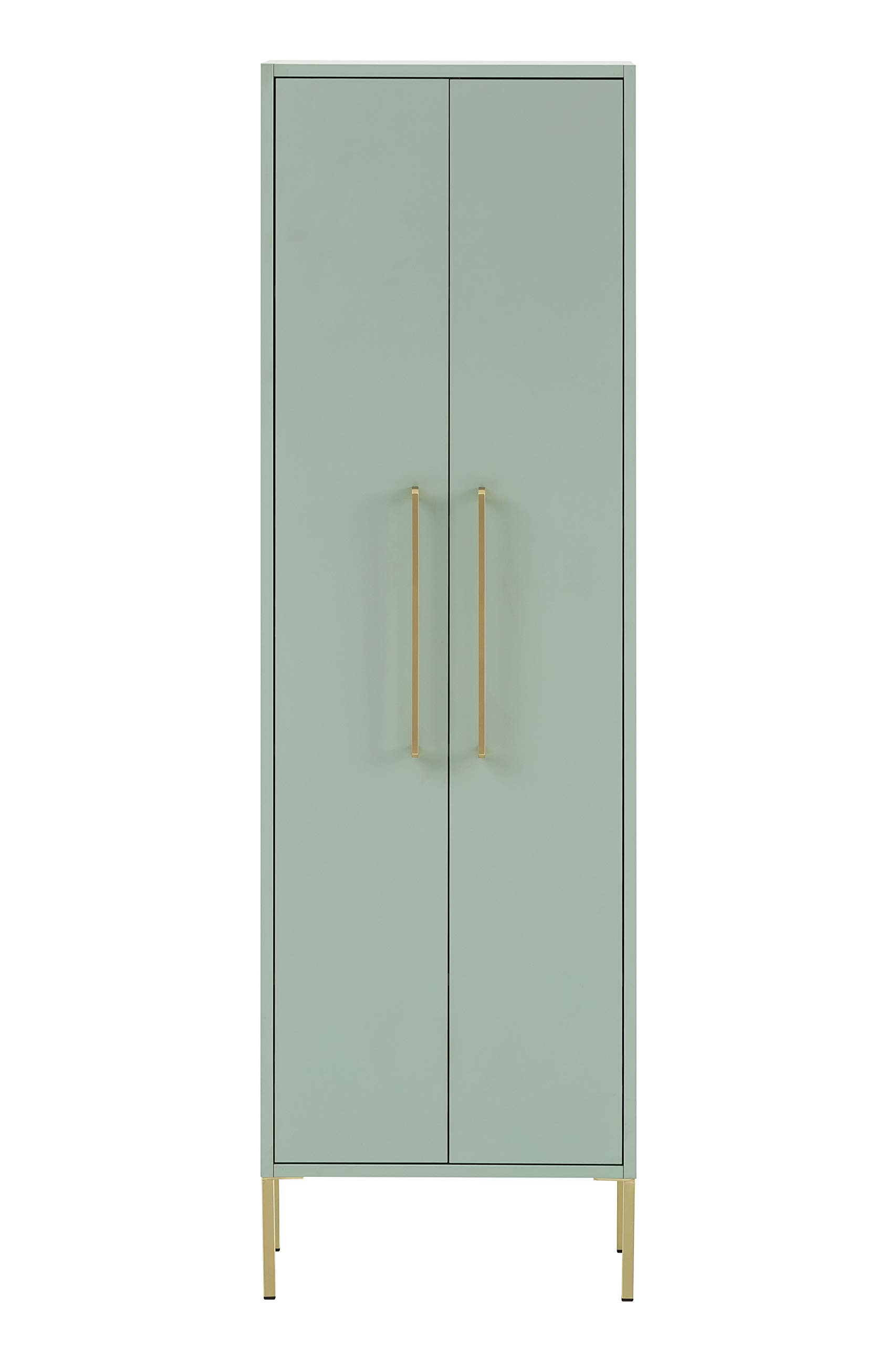 Schildmeyer Gloria Highboard 146637, Mint/Gold, 2 Türen