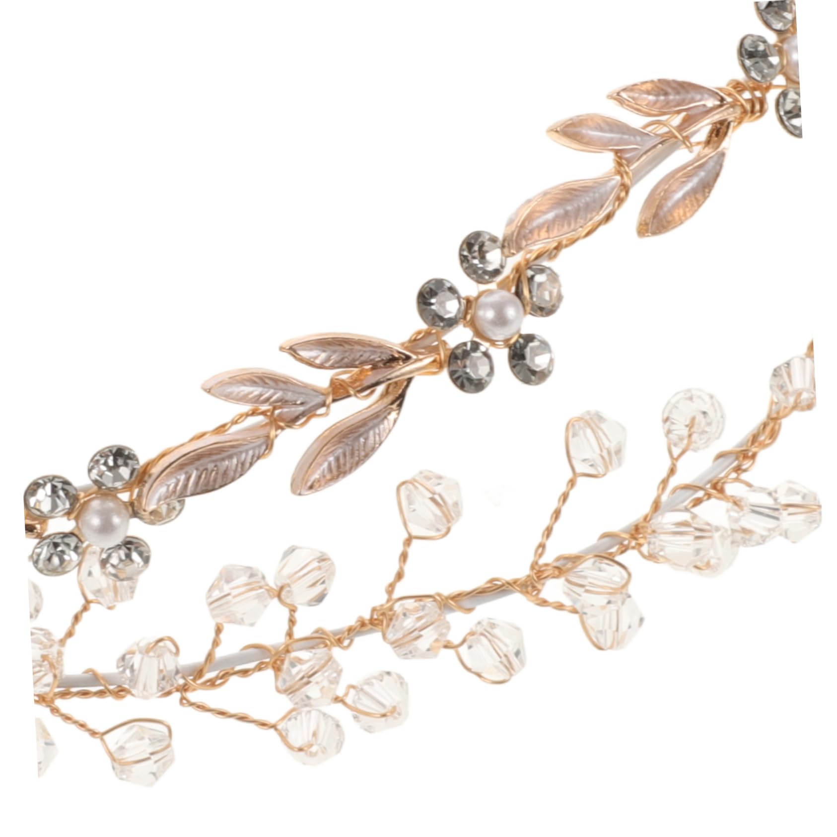 Didiseaon 4pezzi Cerchietto Cristallo e Per Donne Accessorio Per Matrimoni Compleanni e Feste Headband e Confortevole Per Speciali