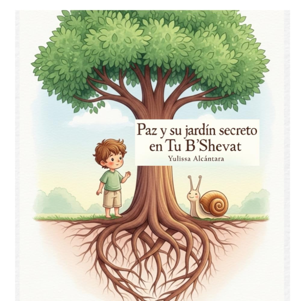 Paz y su jardín secreto en Tu b’shevat